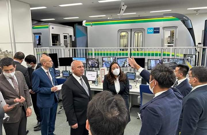 وزير التقل يزور مركز تدريب مترو العاصمة اليابانية طوكيو 5 FB IMG 1664448512023