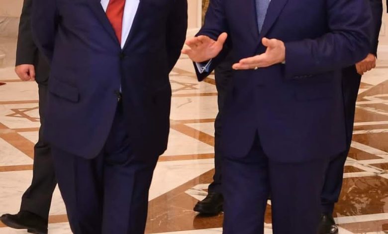 الرئيس عبدالفتاح السيسى استقبل اليوم بقصر الاتحادية الرئيس الفلسطيني محمود عباس 1 IMG 20220906 WA0097