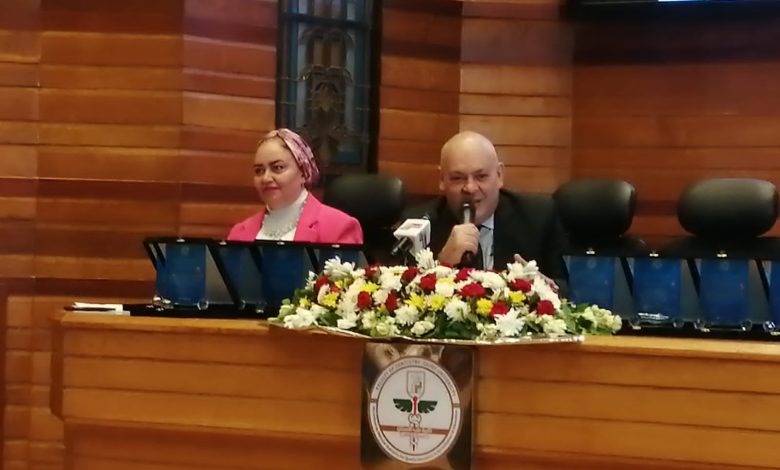 انطلاق فعاليات اليوم العلمي لقسم طب أسنان الطفل والصحة العامة باسنان القاهرة 4 IMG 20220908 WA0112