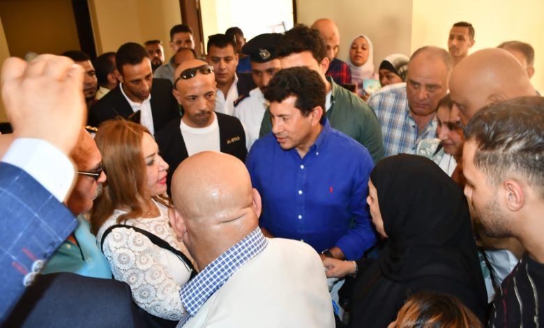 وزير الشباب والرياضة يفتتح المدينة الشبابية بمنطقة الخيالة 5 IMG 20220910 WA0073