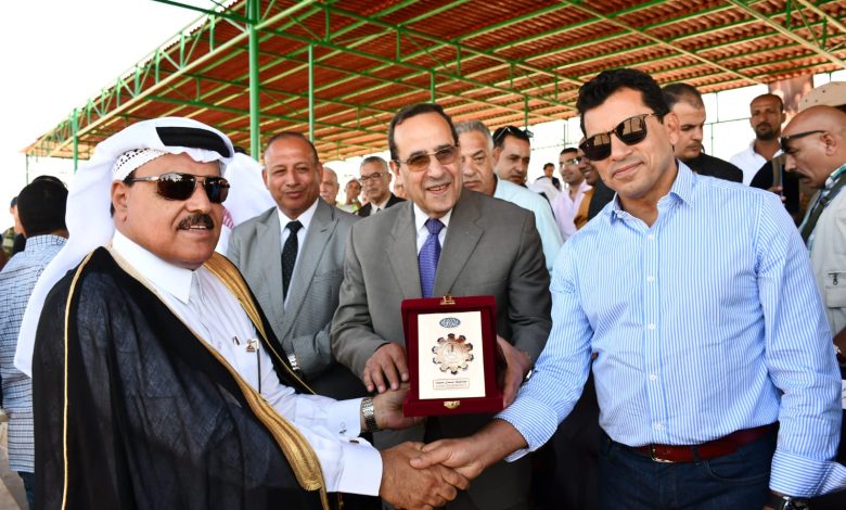 وزير الشباب والرياضة ومحافظ شمال سيناء يشهدا ختام بطولة العريش للهجن 6 IMG 20220915 WA0200