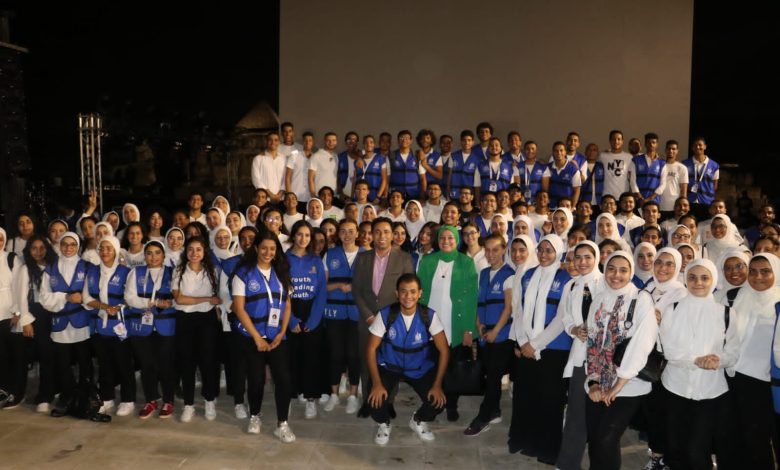 الشباب تدشن مشروع اللغة العربية الفصحى بموسيقى الشعوب والشباب بمنطقة الأهرامات 4 IMG 20220924 WA0072