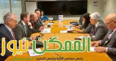 وزيرة التعاون الدولي تبحث مع نائب رئيس مجموعة البنك الدولي للتنمية المستدامة 1 IMG 20221013 WA0125