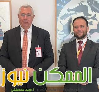 وزير الزراعة يلتقى بالمصرين العاملين بمقر الفاو بايطاليا 1 IMG 20221013 WA0126