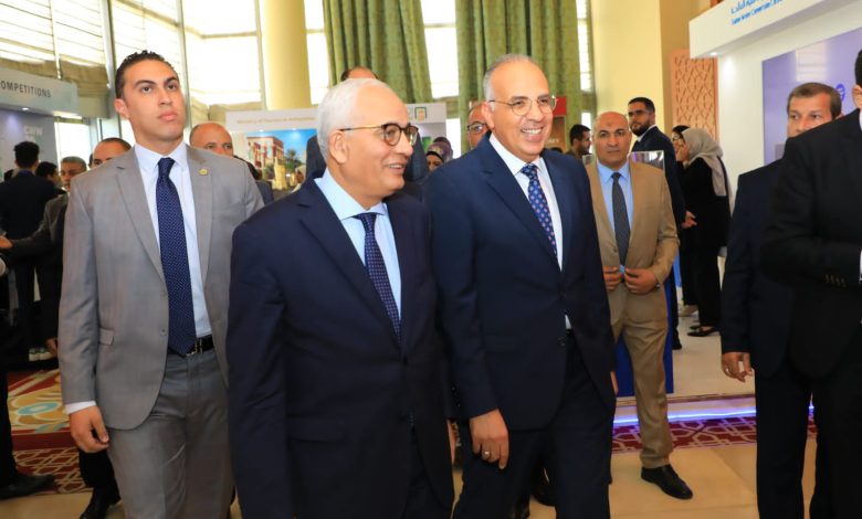 وزير التربية والتعليم يشارك فى فعاليات أسبوع القاهرة للمياه 3 IMG 20221019 WA0113