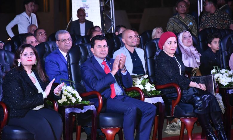 وزيرا الشباب والهجرة يشهدان ختام مهرجان أطفال العالم فى متحف الحضارات 5 IMG 20221021 WA0066