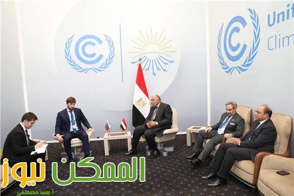 شكري يستقبل مبعوث المناخ الروسي ونائب وزير البيئة التركي 1 IMG 20221109 WA0051