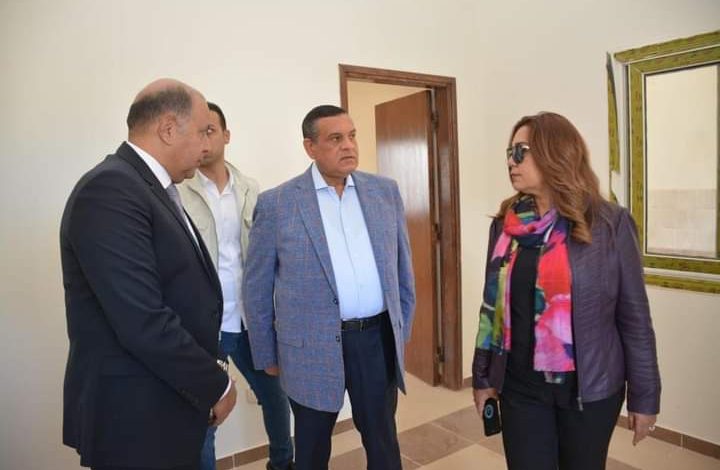 وزير التنمية المحلية ومحافظ دمياط يتفقدان قرية كفر سعد 4 FB IMG 1670937745467