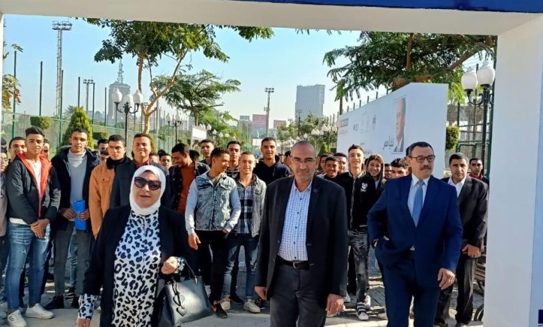 وزارتا الشباب والرياضة والتجارة والصناعة تفتتحان الملتقى الدولي الأول للتوظيف والتشغيل 4 IMG 20221206 WA0085