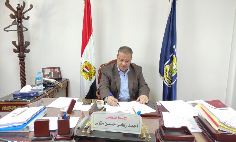 الأعلى لشئون خدمة المجتمع وتنمية البيئة يناقش القوافل التنموية 1 IMG 20221213 WA0056