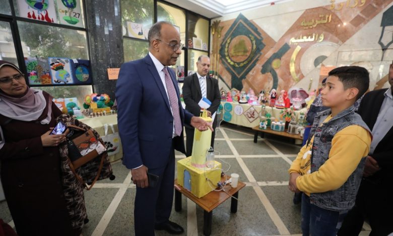 التعليم" تفتتح معرض الاقتصاد المنزلي للفصل الدراسي الأول 1 IMG 20221213 WA0123