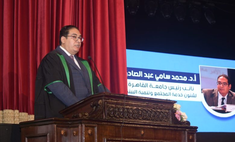 رئيس جامعة القاهرة خلال عيد العلم 17 ..نجحنا في تحقيق نموذج جامعات الجيل الرابع 4 IMG 20221220 WA0092