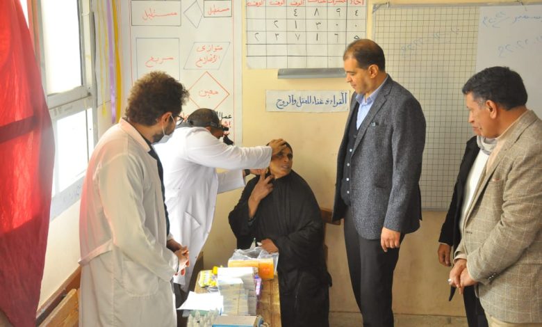 الشباب والرياضة تطلق قوافل طبية بقرى "حياة كريمة" في كفر الشيخ 4 IMG 20221228 WA0043