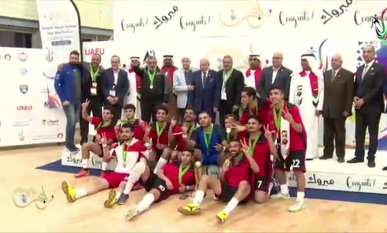 فوز منتخب مصر للجامعات بكأس البطولة العربية لكرة الصالات 1 IMG 20221230 WA0266