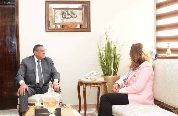 وزير التنمية المحلية يتابع حياة كريمة "والخطة الاستثمارية ومعارض" أهلاً رمضان بدمياط " 1 FB IMG 1673383457554