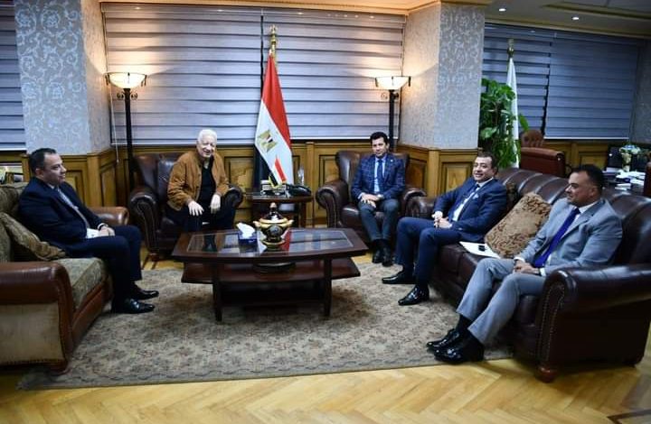 وزير الرياضة يعقد عدة اجتماعات مع رؤساء الهيئات الرياضية 3 FB IMG 1673384334710