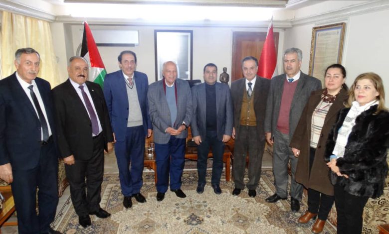 وزير التربية السوري يستقبل نقيب المعلمين في العاصمة دمشق 4 IMG 20230109 WA0063