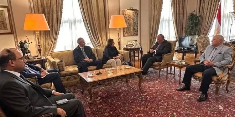 وزير الخارجية يستقبل مدير عام القوة متعددة الجنسيات 1 IMG 20230109 WA0068