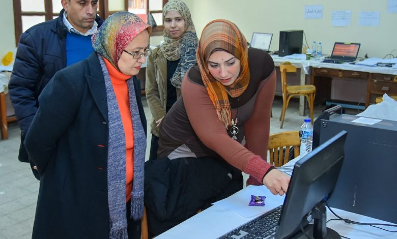 غرفة عمليات لمتابعة امتحانات الفصل الدراسي الأول ببورسعيد 1 IMG 20230109 WA0086