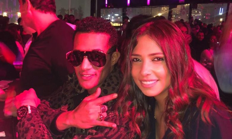 محمد رمضان ينشر صوره جديده مع الفنانه ايمي اسلام علي الانستجرام 3 IMG 20230109 WA0093