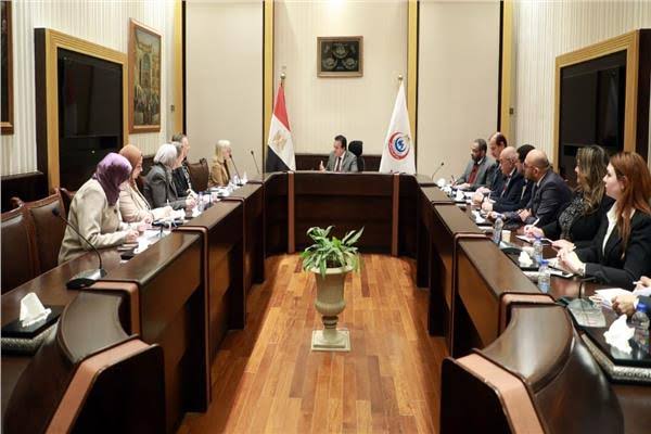 وزير الصحة يستقبل مدير الوكالة الأمريكية للتنمية الدولية في مصر لبحث التعاون المشترك 1 IMG 20230111 WA0110