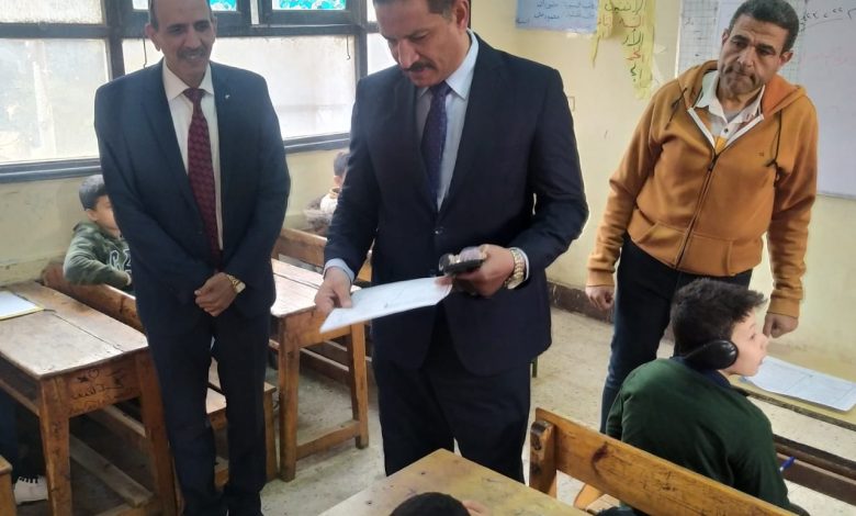 وكيل تعليم الجيزة يتابع أعمال الامتحانات بإدارتي أبو النمرس والحوامدية" 4 IMG 20230111 WA0138