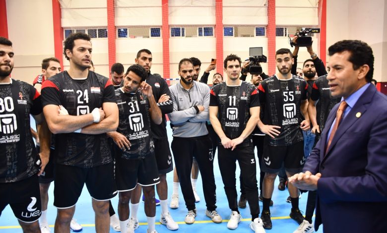 بعد فوزه على نظيره المغربي... *وزير الرياضة يشيد بأداء منتخب اليد ببطولة العالم 1 IMG 20230115 WA0107