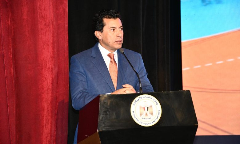 وزير الشباب والرياضة ينعي شقيق الدكتور حسن مصطفي رئيس الاتحاد الدولي لليد 1 IMG 20230119 WA0078