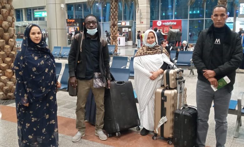 وصول الوفود المشاركة بالملتقى الثالث للفتاة العربية 4 IMG 20230126 WA0022