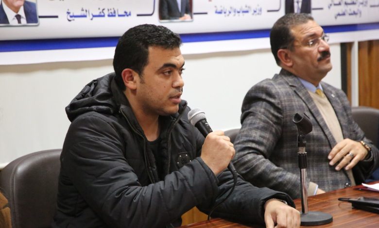 اجتماع للمشاركيـن في المهرجـان الـريــاضي التـرويحي لطـلاب الكليـات المتخصصة بجامعة كفـر الشيـخ 5 IMG 20230131 WA0023 1