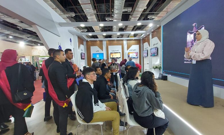 فى ختام الملتقى الثالث للمراة العربية : عقد ملتقي دولي للشباب حول دور المرأة وتبادل الخبرات 7 IMG 20230131 WA0073 1