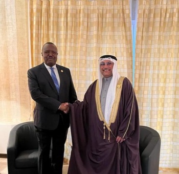 لقاء مثمر لرئيسا البرلمان العربي و ألافريقي لدعم العمل المشترك 1 IMG 20230131 WA0080 1