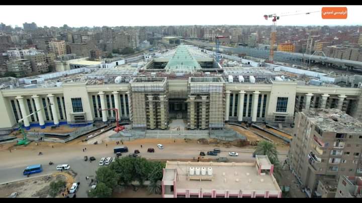 وزير النقل محطة سكك حديد الصعيد ذكية تبادلية عملاقة ذات طابع فرعوني 5 FB IMG 1675583747393