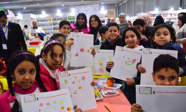 ورشة تفاعلية مع الأطفال للكاتبة الكويتية "أمل الرندي" بمعرض الكتاب 5 IMG 20230201 WA0072