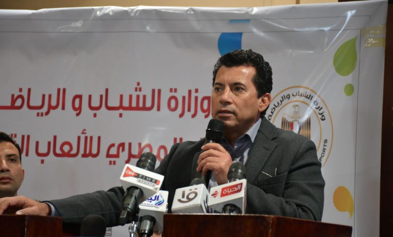 وزير الرياضة يشهد بطولة الجمهورية للطاولة المؤهلة لكأس العالم بمقدونيا 5 IMG 20230204 WA0054