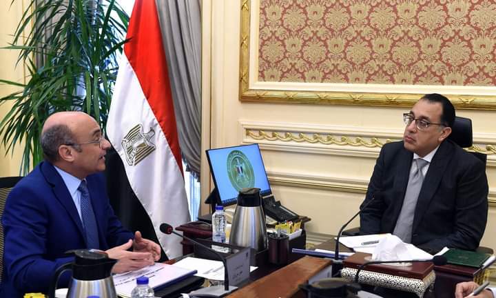 رئيس الوزراء يلتقى وزير العدل لمتابعة معدلات تنفيذ قرارات اللجنة الوزارية لفض منازعات الاستثمار 1 FB IMG 1679309029275 1