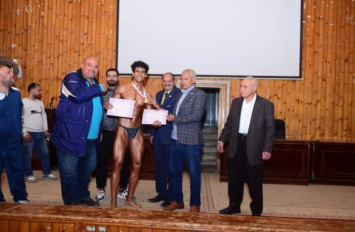 جامعة سوهاج تعلن الفائزين بالمراكز الأولى فى بطولة الطلبة لكمال الأجسام 5 FB IMG 1679512569069