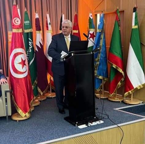 وزير التعليم العالي يلقي كلمة بالمؤتمر العام لاتحاد الجامعات العربية في دورته الخامسة والخمسين 5 FB IMG 1679771755548