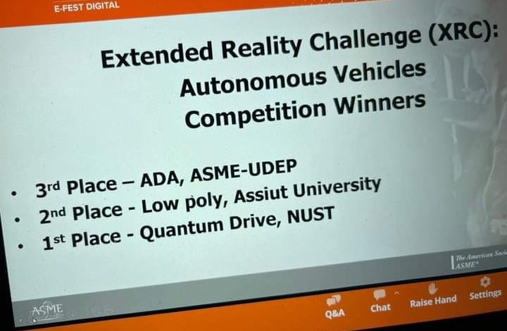 جامعة أسيوط تحصد المركز الثانى على مستوى العالم فى مسابقة لمهندسى الميكانيكيا بالولايات المتحدة الأمريكية 4 FB IMG 1680024800571