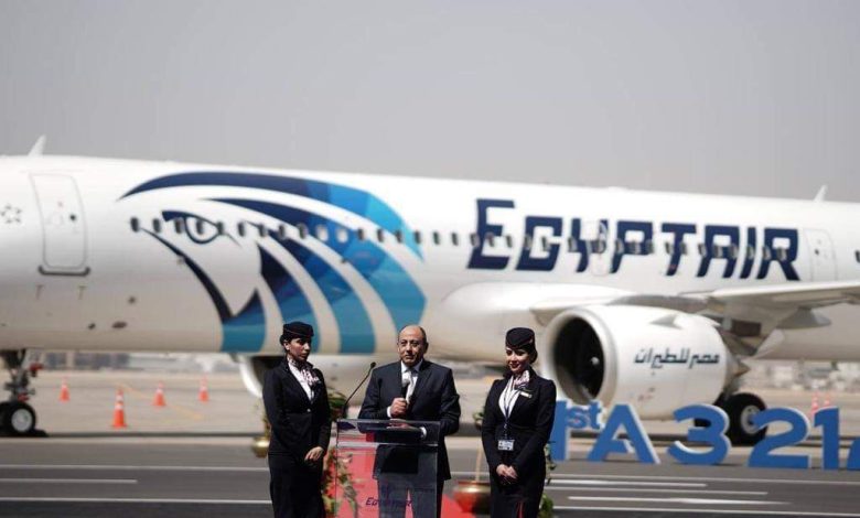وزير الطيران المدنى يشهد مراسم تسليم أولى طائرات الشركة الوطنية مصر للطيران من طراز الإيرباص A321 NEO 1 IMG 20230302 WA0113 1