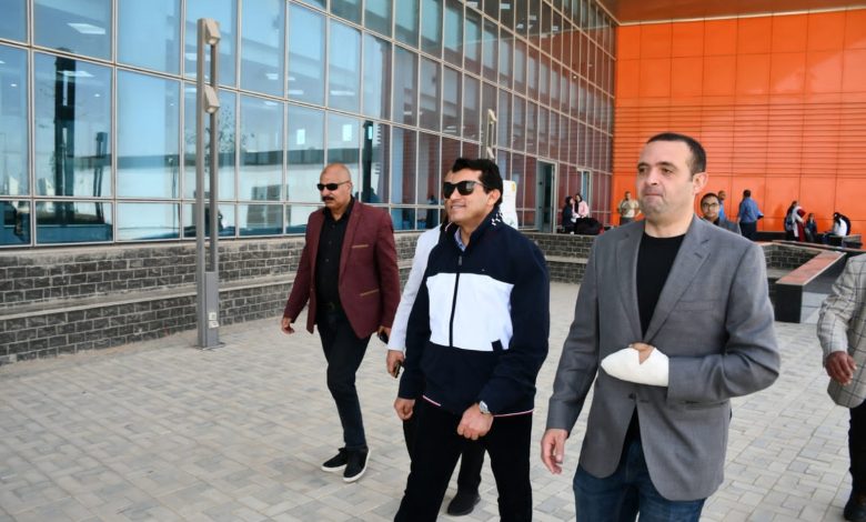 وزير الرياضة يشهد منافسات بطولة الجمهورية للسلاح بالمدينة الرياضية بالعاصمة الإدارية 4 IMG 20230303 WA0050 1