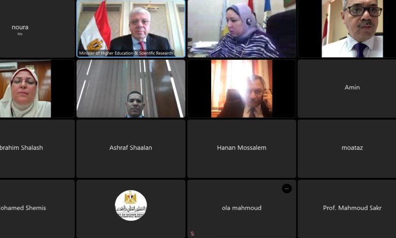 وزير التعليم العالى يترأس اجتماع مجلس إدارة معهد تيودور بلهارس 1 IMG 20230306 WA0087 1