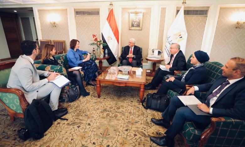وزير التعليم العالي يبحث آليات التعاون المُشترك مع منظمة اليونسكو 3 IMG 20230307 WA0023 1