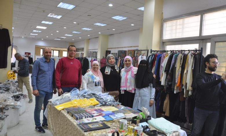 *جامعة حلوان تنظم معرض الخير بالتعاون مع نادي روتاري كايرو السلام 3 IMG 20230313 WA0230 1