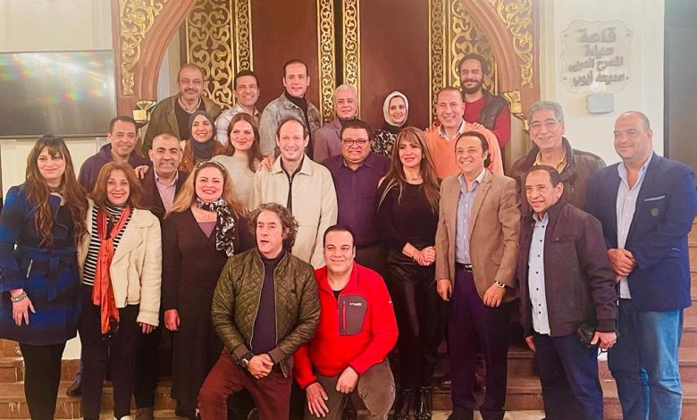 خالد جلال يهنئ الشيوي ويؤكد على مكانة وعراقة القومي فى تاريخ الفن 1 IMG 20230327 WA0067