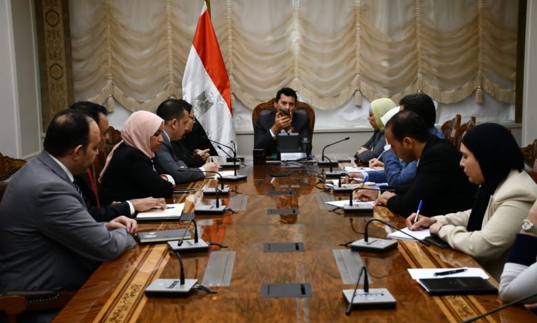 وزير الشباب والرياضة يتابع استعدادات الوزارة لاحتفالات عيد تحرير سيناء 5 IMG 20230329 WA0016