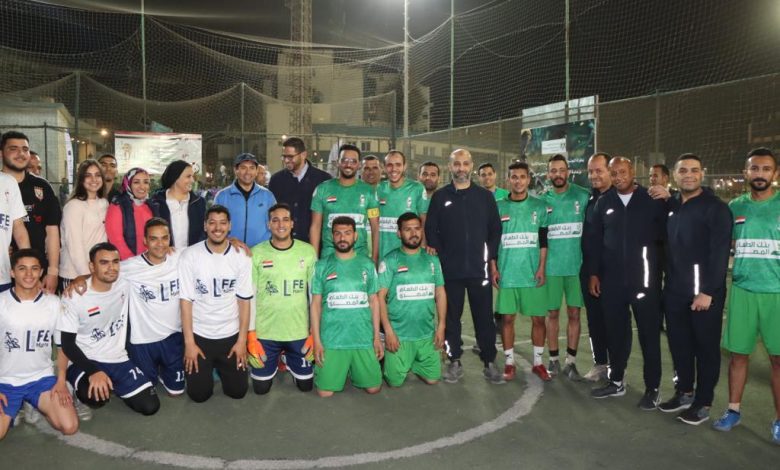وزير الرياضة يشارك فى منافسات بطولة المجتمع المدني لكرة القدم 6 IMG 20230407 WA0216