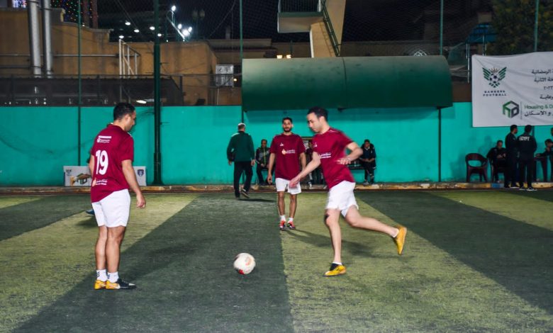 منافسة مشتعلة فى دورى البنوك لخماسيات كرة القدم فى نسخته الثانية 5 IMG 20230410 WA0122