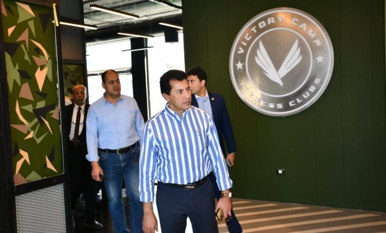 وزير الرياضة في زيارة مفاجئة لفرع نادي النادي بشيراتون 6 IMG 20230415 WA0102