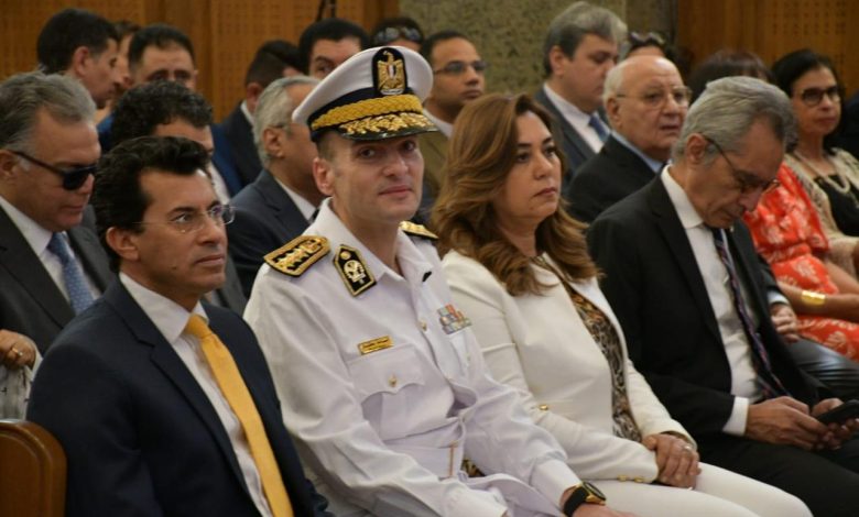 وزير الشباب والرياضة يشهد احتفالات الطائفة الإنجيلية بعيد القيامة المجيد 7 IMG 20230415 WA0129